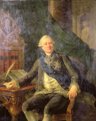 Charles Gravier (1719-87) Comte de Vergennes - Antoine François Callet